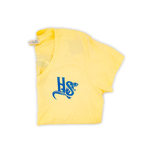 Holly Springs Salamanders Women's Yellow Comfort Colors V-Neck