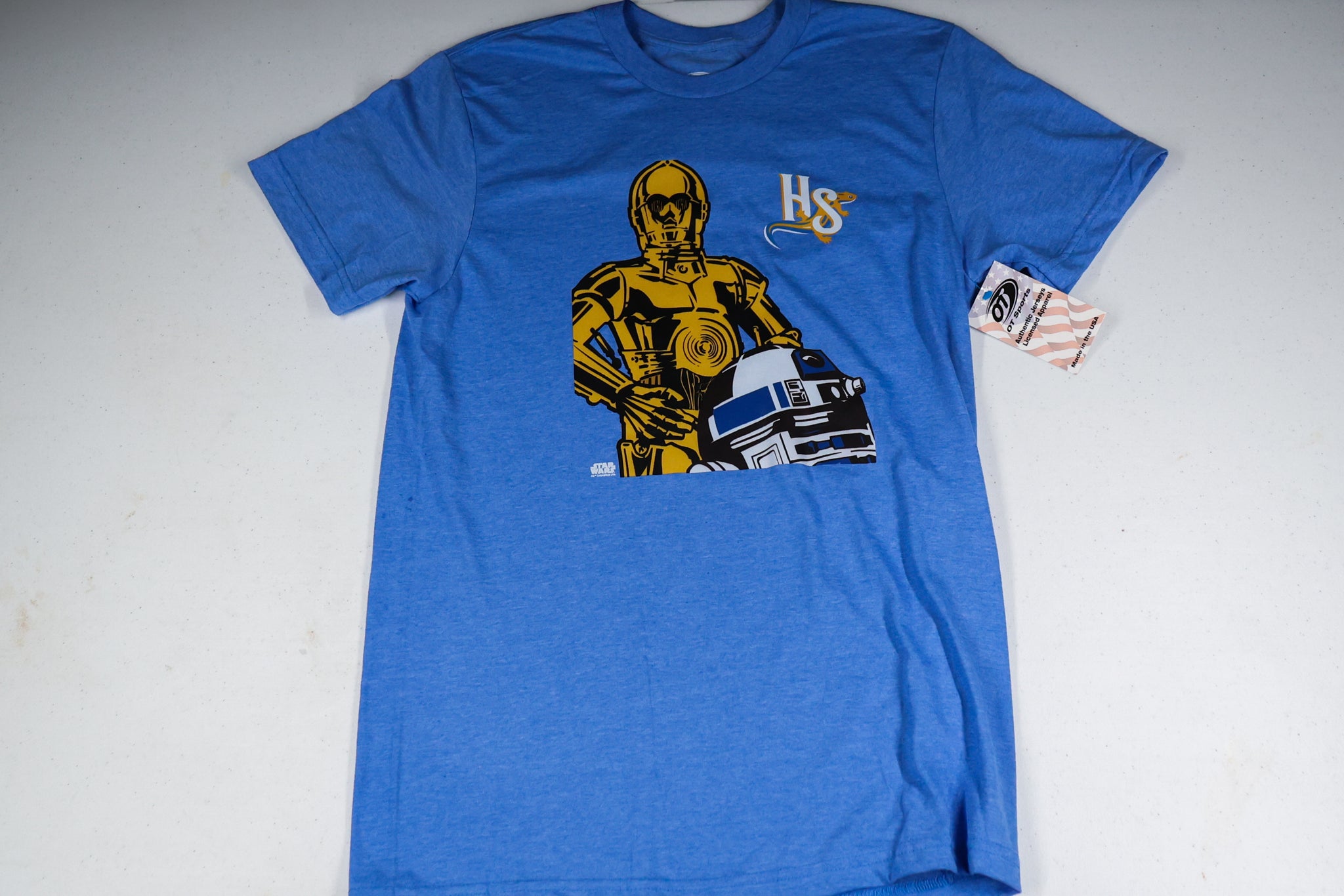 Holly Springs Salamanders R2D2 and C3PO Tee