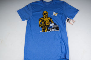 Holly Springs Salamanders R2D2 and C3PO Tee