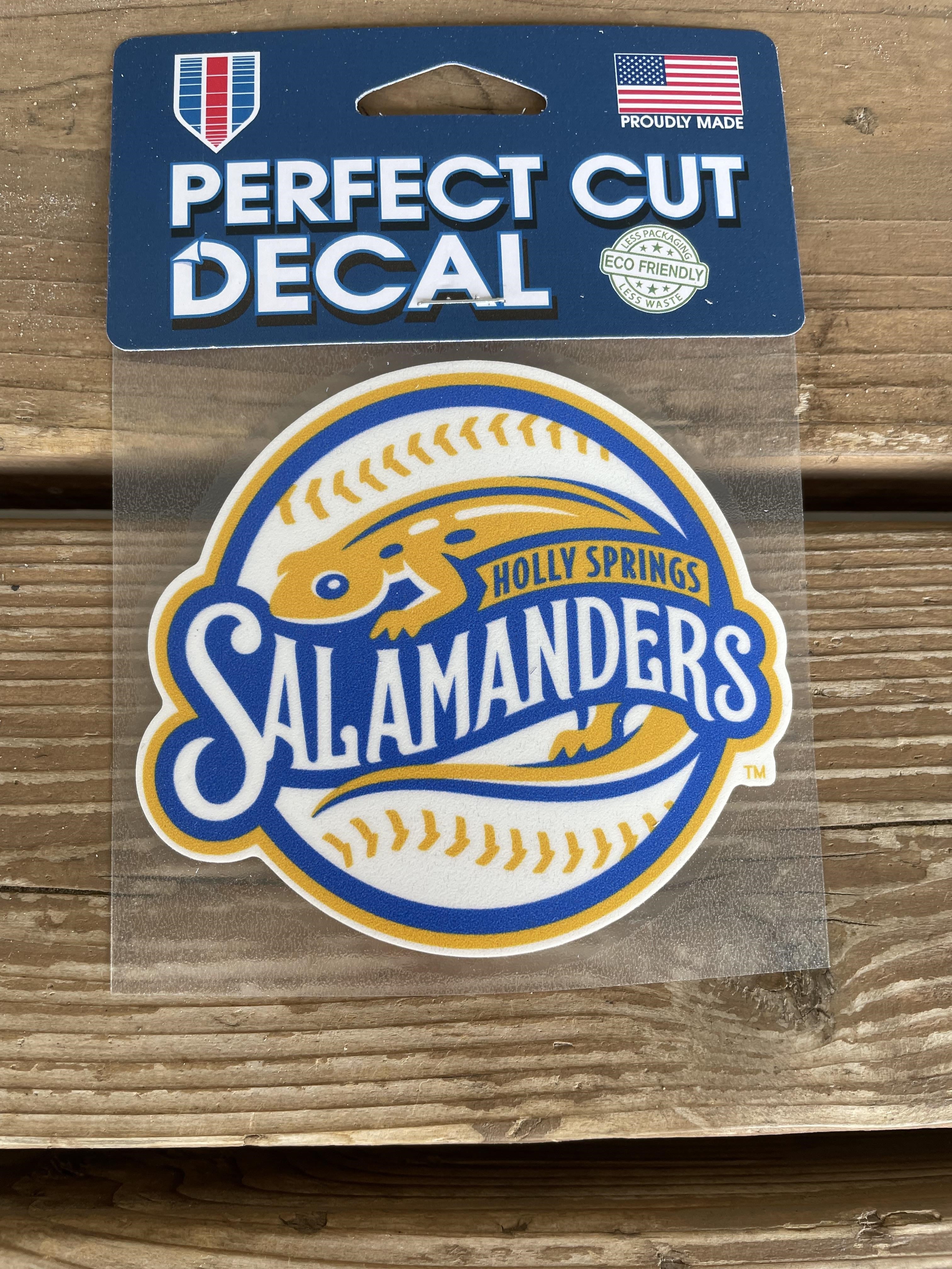Holly Springs Salamanders Primary Logo Decal