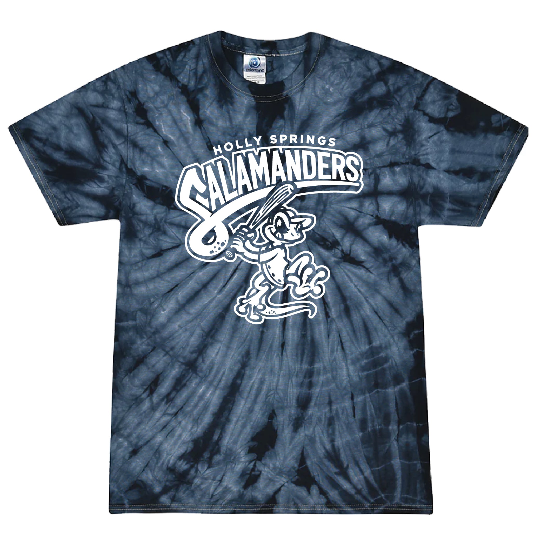 Holly Springs Salamanders Youth Spider Tie Dye Tee