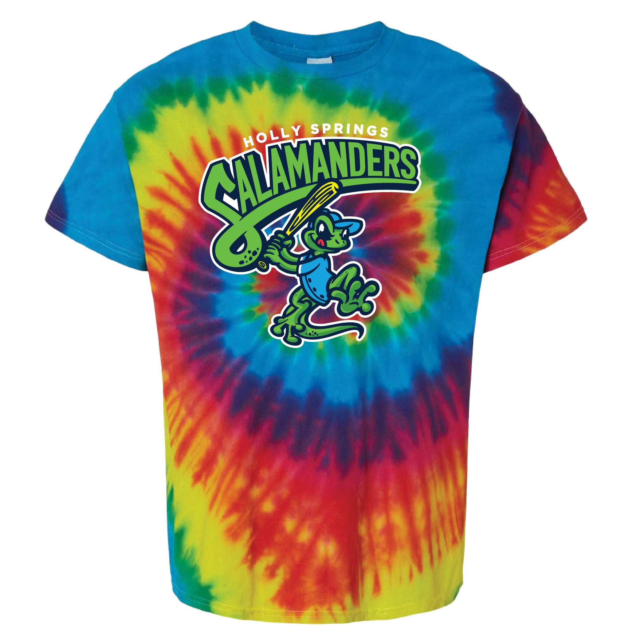 Holly Springs Salamanders Reactive Rainbow Tee