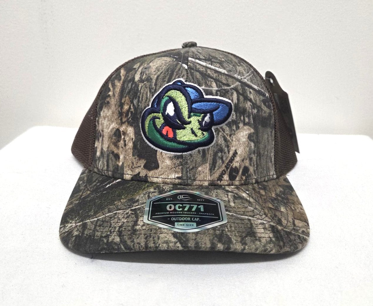 Holly Springs Salamanders Camo Trucker